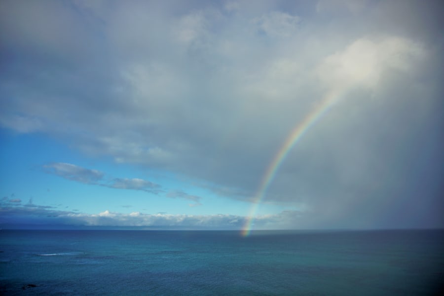 Distant Rainbow Monday, April 27 – Daily Gift of Vitality
